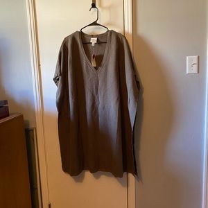 Sweater dress/poncho